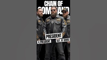 What’s the Chain of Command in a Motorcycle Club?  ⚙️🏍️👑