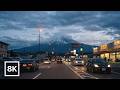 Mount Fuji Dusk Drive 🗻🌸 / 8K 60fps HDR / Natural Car Sounds (No Music, Binaural ASMR)