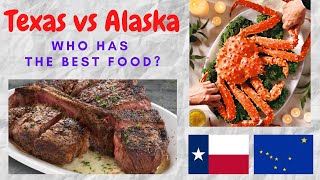 Texas vs Alaska - The FOOD Battle!!!