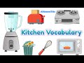 Kitchen Vocabulary in English with Pictures | Kids Vocabulary | @AAtoonsKids