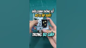 Hướng dẫn điều chỉnh thông số rơ le áp suất #tudonghoa #relayapsuat #huongdanthucte