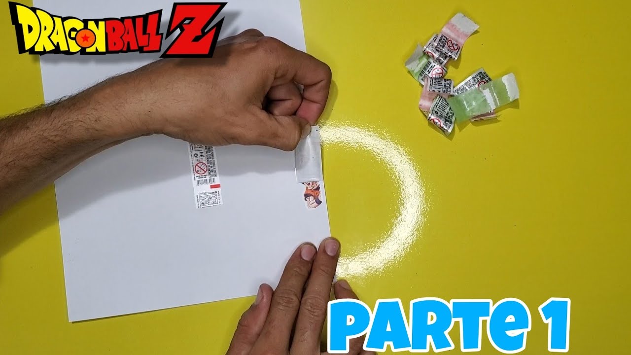 asmr 🐉 colando TATTOO de DRAGON BALL  ( parte 1 )