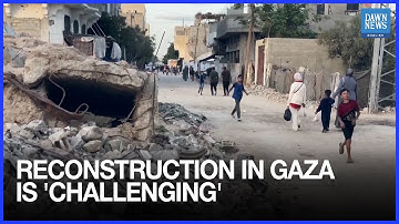 Reconstruction In Gaza Faces Massive Challenges: UNDP Representative | Dawn News English
