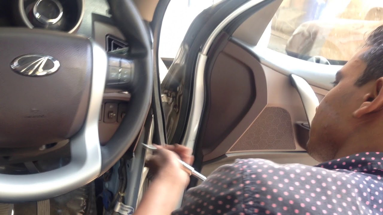 how to remove dashboard mahindra xuv... YouTube