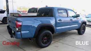 Cavalry Blue Tacoma TRD Pro