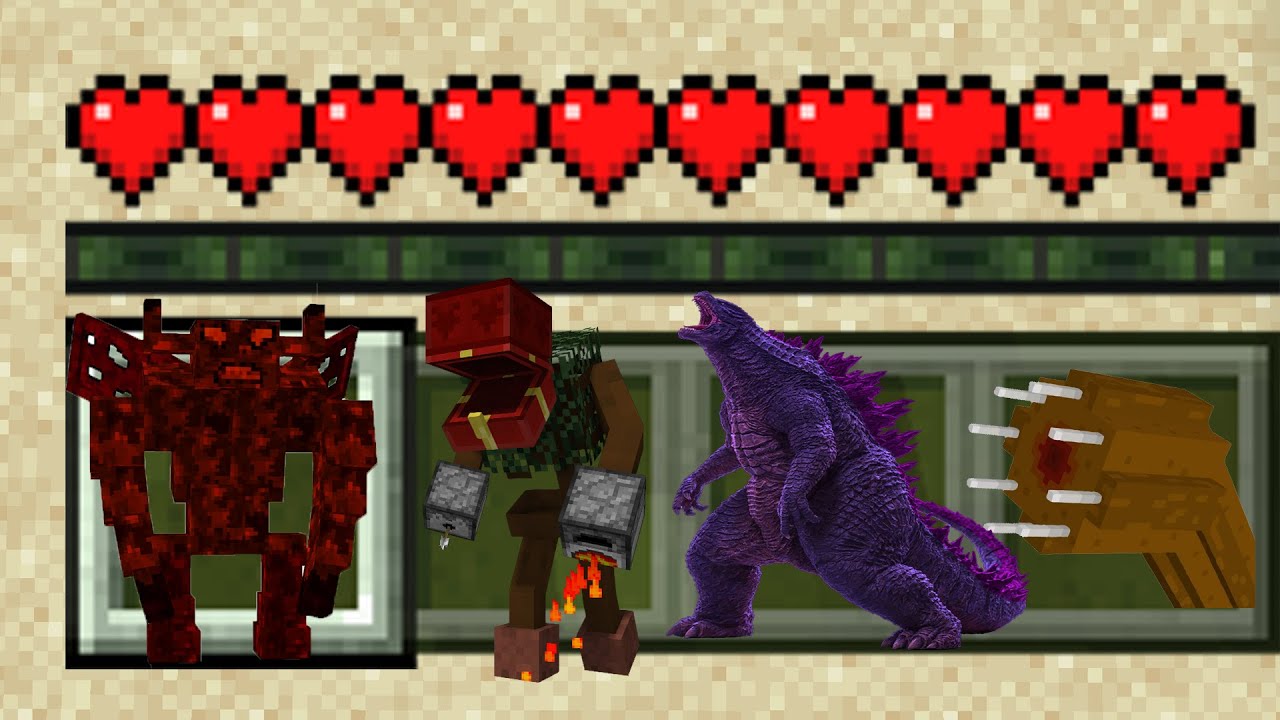 Minecraft : FORBIDDEN BOSS MOD in Minecraft