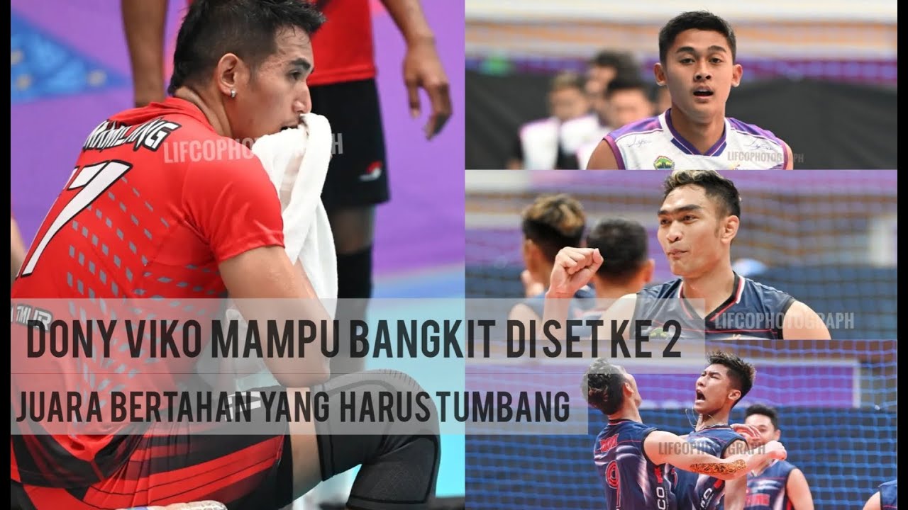 Voli Putra PON XX PAPUA 2021|Jawa timur vs Jawa tengah | Dony,Viko, mampu hajar Rendy di set 2