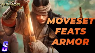 Kyoshin Hero Moveset Feats and Armor Revealed : For Honor Y5S2 #y5s2#newhero#reveal