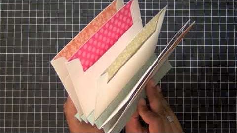 SAF 2012: Envelope Mini Book Tutorial