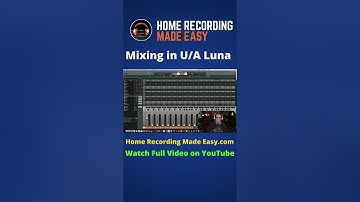U/A Luna Mixing 3rd Party Plugins
