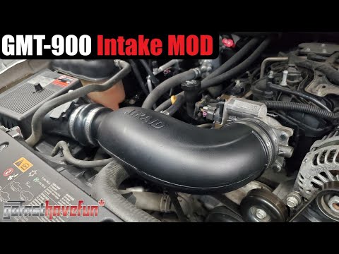 2007 2013 Chevy Silverado GMC Sierra AirAid 200 996 Modular Air Intake Tube And K N AnthonyJ350