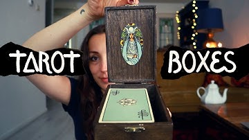 DIY TAROT BOXES | Wooden & Cardboard