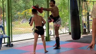 Training The strongest kids in the world