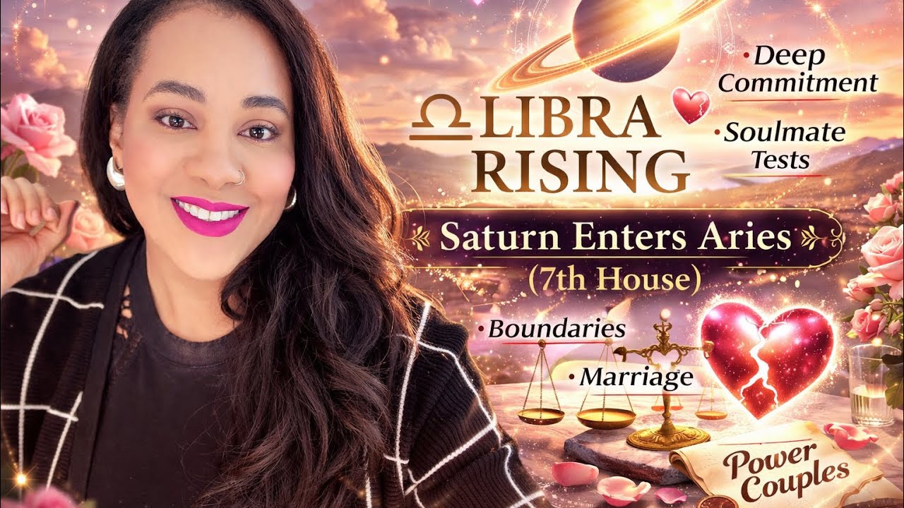 ♎ LIBRA RISING – Saturn Enters Aries (7th House)- What To Expect 