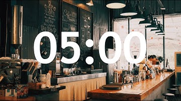 5 Minute timer LoFi relaxing Chillhop background music