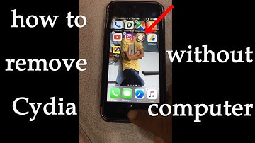 How to unjailbreak/ delete Cydia from Iphone without Computer!!!