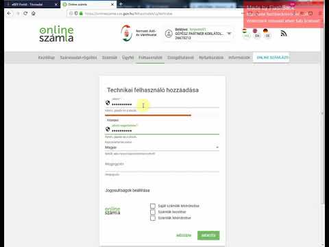 A profilbeállítások elérése a Crusado felületén