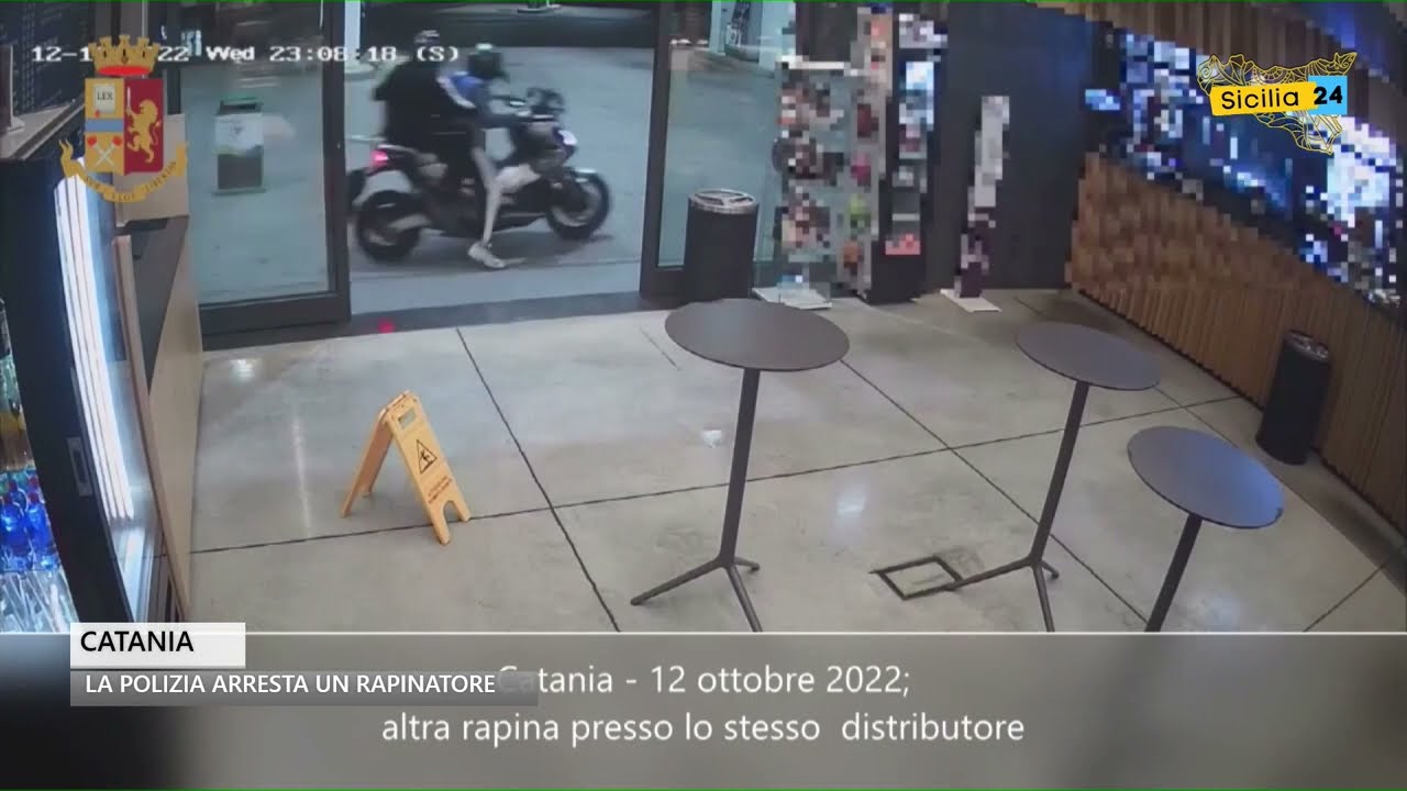 Catania, rapina a mano armata presso un distributore di carburanti: la Polizia arresta un rapinatore