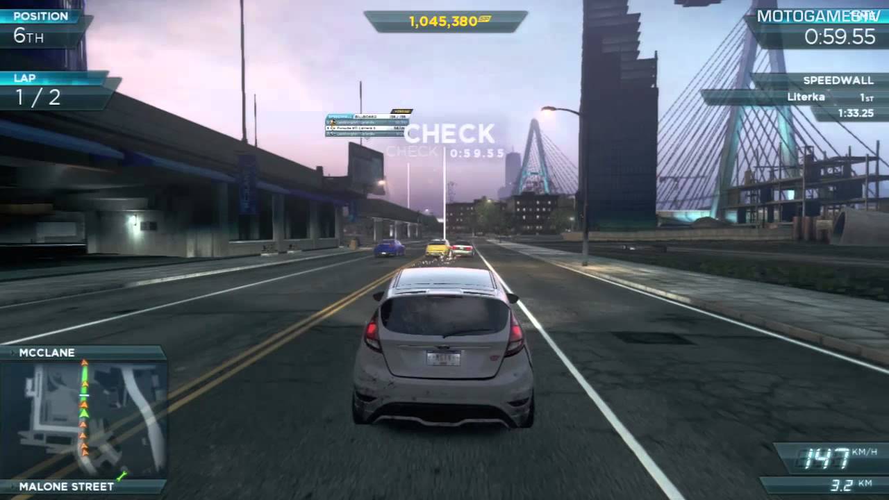 Need for Speed Most Wanted 2012 - Ford Fiesta ST Gameplay ...