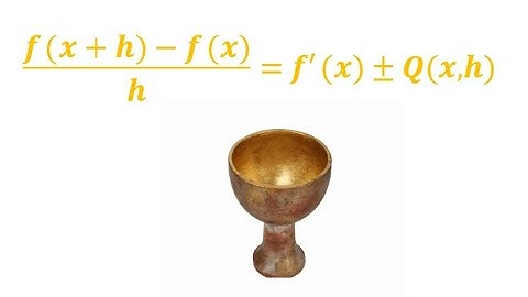Explaining the Holy Grail and revealing why mainstream calculus is a flawed formulation.