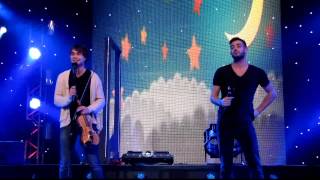 Alexander Rybak & Kostas Martakis "Fairytale" Rehearsal. 1st attempt.