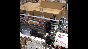 Meenjet MX1 Printer Coding Clear Glass Bottles - JS12 Black Ink