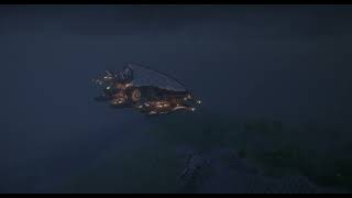 Something before Mincarft Create Aeronautics - Giant Airship