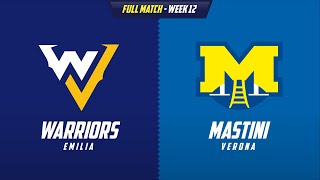 IFL 2023 - WEEK 12: STAINLESS STEEL WARRIORS Emilia vs MASTINI Verona