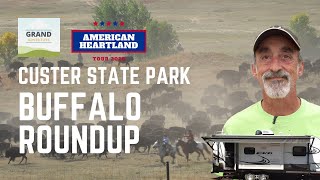 Ep. 175: Custer State Park | Buffalo Roundup | South Dakota RV travel camping hiking kayaking