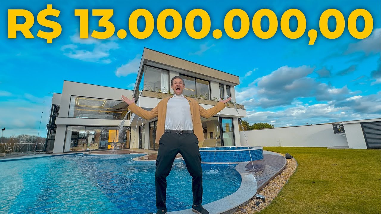 MANSÃO DUPLEX DE ULTRA-LUXO POR 13 MILHÕES COM DIFERENCIAIS ÚNICOS