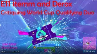 Critiquing World Cup Qualifiers : E11 Itemm And Derox 11 Kill Win in Finals