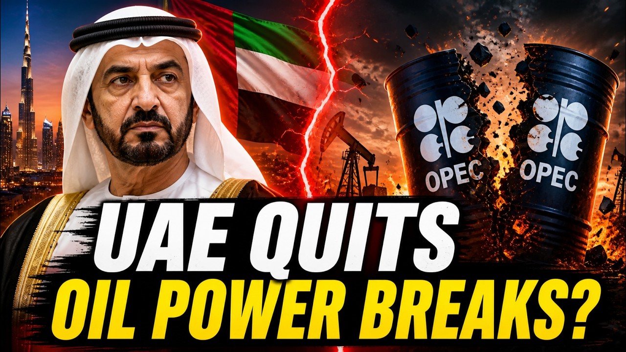 UAE Just Broke OPEC — UAE Just Walked Away From Oil - YouTube