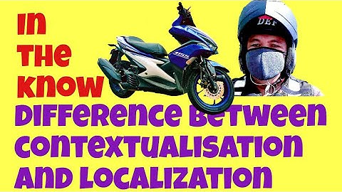 Contextualization and localization in the Philippines