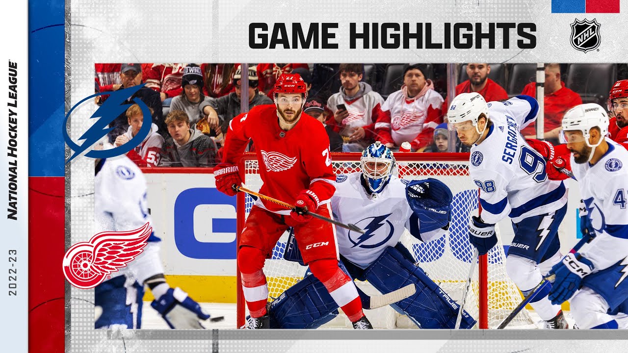 Tampa Bay Lightning at Detroit Red Wings: Game Day Preview - Raw