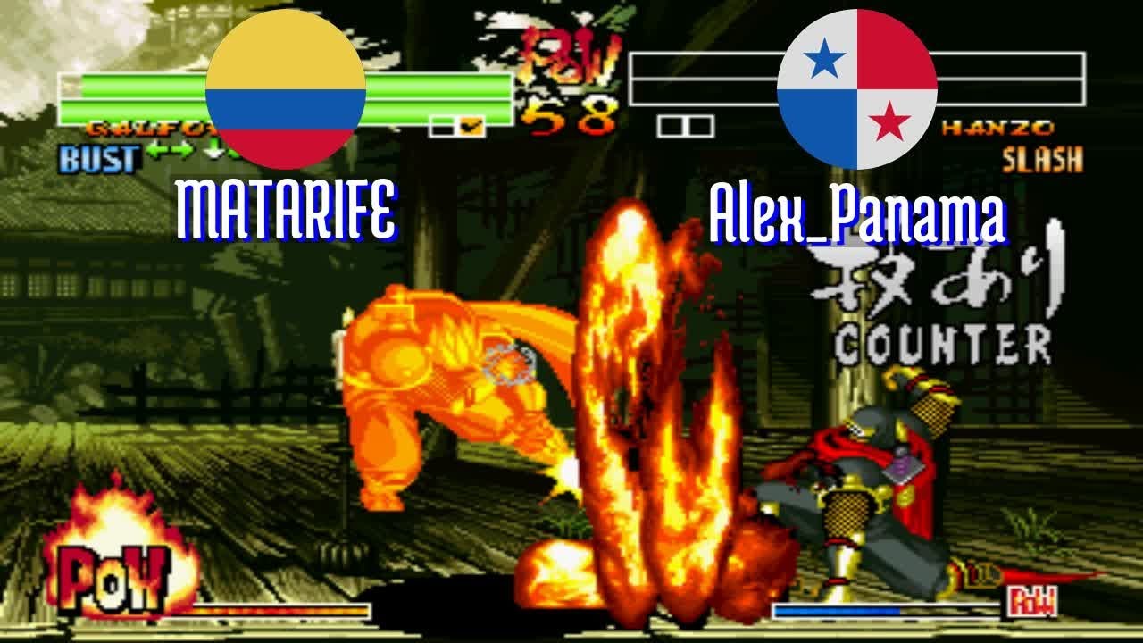 FT5 @samsho4: MATARIFE (CO) vs Alex_Panama (PA) [Samurai Shodown IV Fightcade] Mar 8