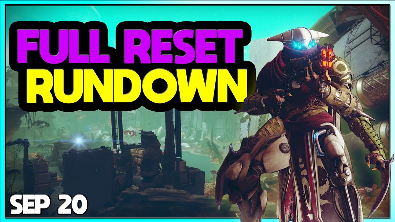 Destiny 2 WEEKLY RESET Full Breakdown Nightfall, Bounties, & Raids