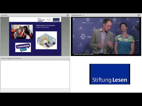 Online-Seminar: Aktionsideen für Leseclubs