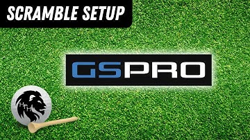 How to Set Up a Scramble in GSPro: Break 50 Challenge + 2 vs 2 Tutorial - 4K