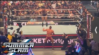 Drew McIntyre vs Gunther Intercontinental Championship - WWE Summerslam 8/5/23