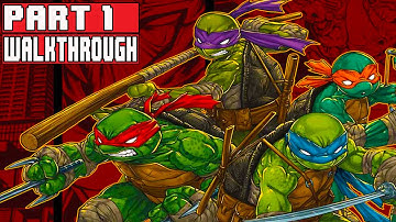 Teenage Mutant Ninja Turtles Mutants in Manhattan Gameplay Walkthrough Part 1 (TMNT) No Commentary