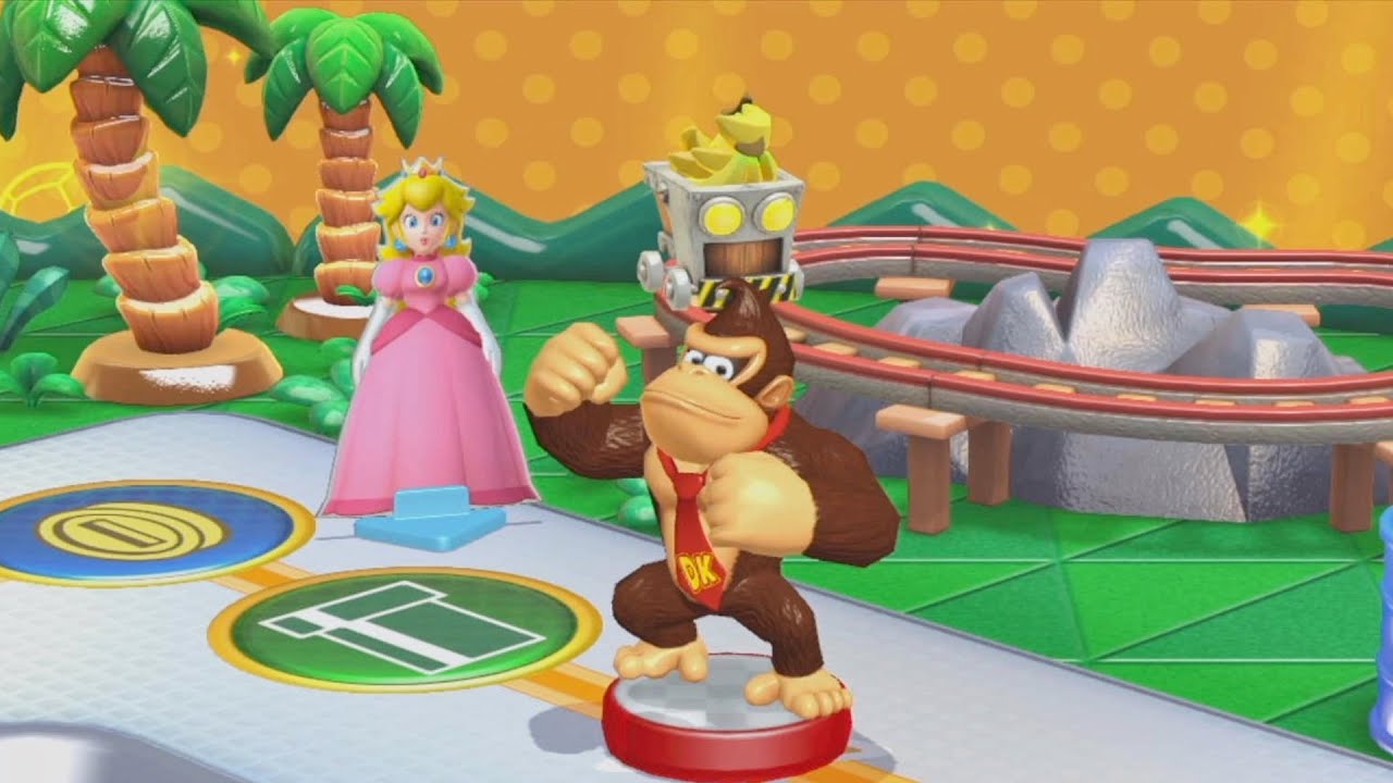 Mario Party 10 - Amiibo Party (Donkey Kong Board)