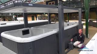 Abri couverture de spa de nage