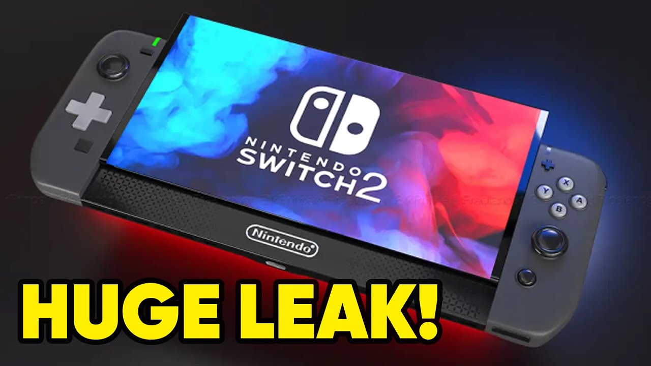 BIGGEST Nintendo Switch 2 Leak Ever! Features, Launch Games, more! 