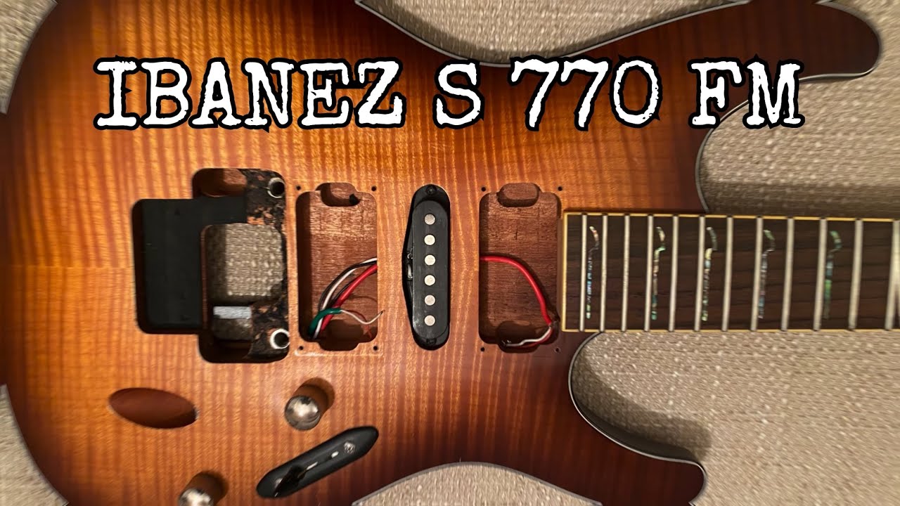 IBANEZ S 770 FM - test & review - YouTube