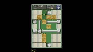 Pushing Machine (Extreme) Level Puzzle 52 - Perfect Solution
