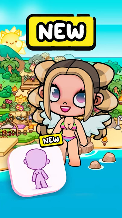 😱Bikini season is OPEN 🔥 #new #avatar #world #update #beach #tocaboca #pazu #shorts #happy #summer