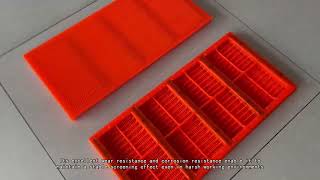 Wholesale Rubber modular mesh Ore,Rubber linear vibrating Deck Customization Mining