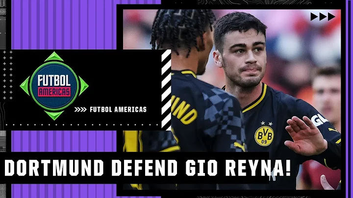 Borussia Dortmund DEFEND Gio Reyna amid controvers...