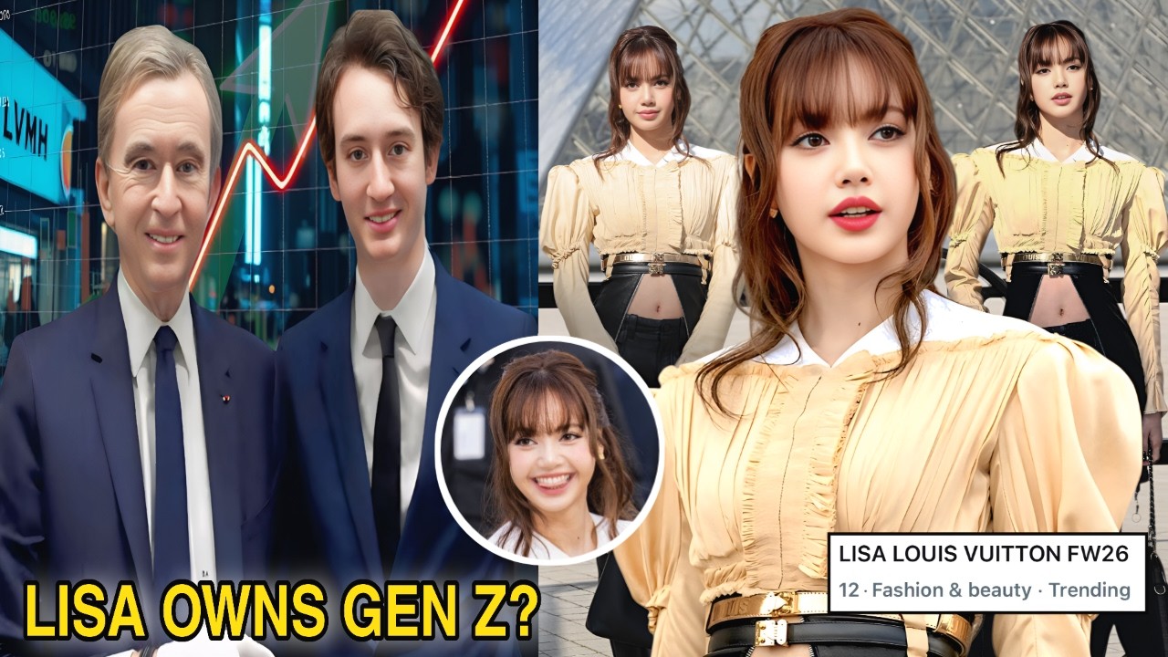 SHOCKING! Lisa BLACKPINK Dominates Louis Vuitton FW26 — Is This LVMH’s Gen Z Strategy?