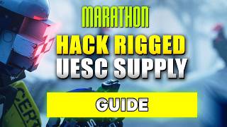 Marathon Hack rigged UESC supply container (Return on Investment 5/5 Guide)